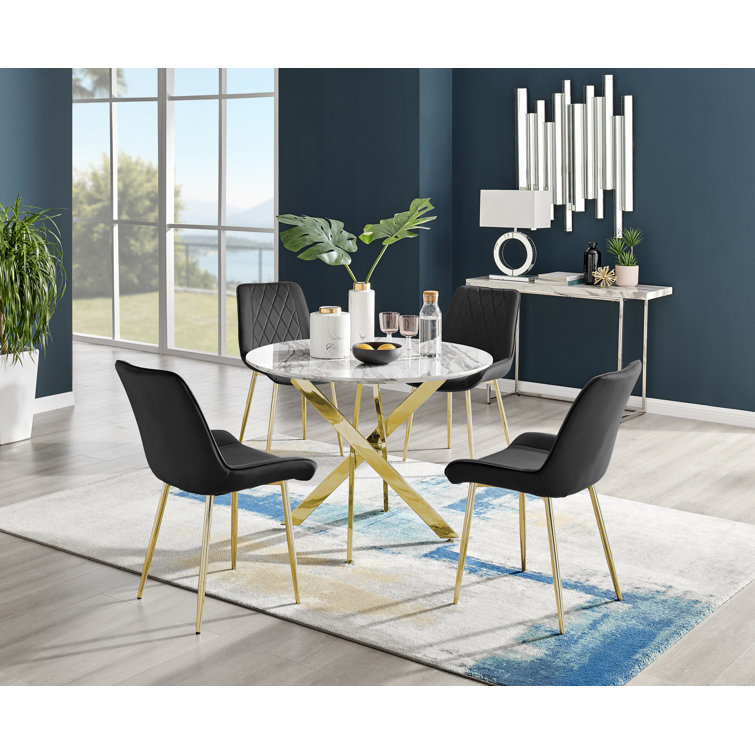 Wayfair dining deals chairs white